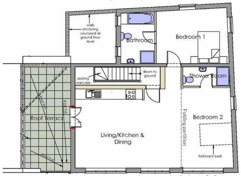 Spacious Apartment With Roof Terrace, Near The Waterfront, Ipswich Esterno foto